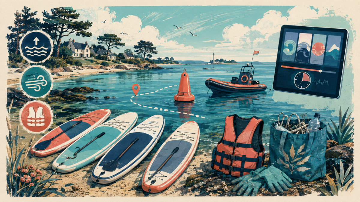 organisation d’une course de paddle